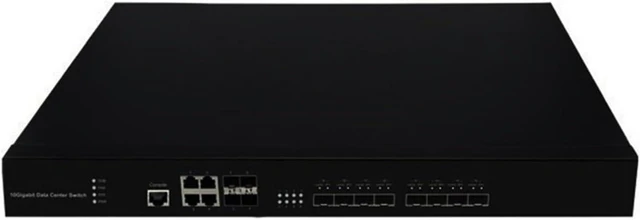 Main image of Business Ethernet switches L2 Managed Gigabit Ethernet Switch with 4x10/100/1000M RJ45/4xSFP Combo Ports and 8x10G SFP+ Port Fiber Switch