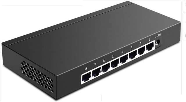 Main image of Silent Angel Bonn N8 Audio Grade Network Switch HiFi Low Noise Less Interference High Precision Clock Techniques 8-Port Switch
