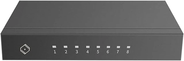 Alt view image 2 of 6 - Silent Angel Bonn N8 Audio Grade Network Switch HiFi Low Noise Less Interference High Precision Clock Techniques 8-Port Switch