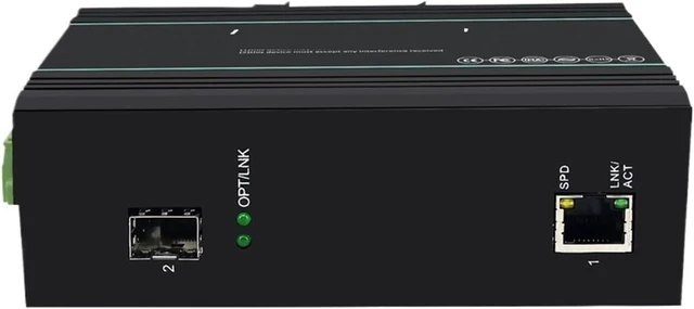 Main image of 1 Optical 1 Electrical SFP Interface transceiver Industrial Grade transceiver Industrial Ethernet Switches