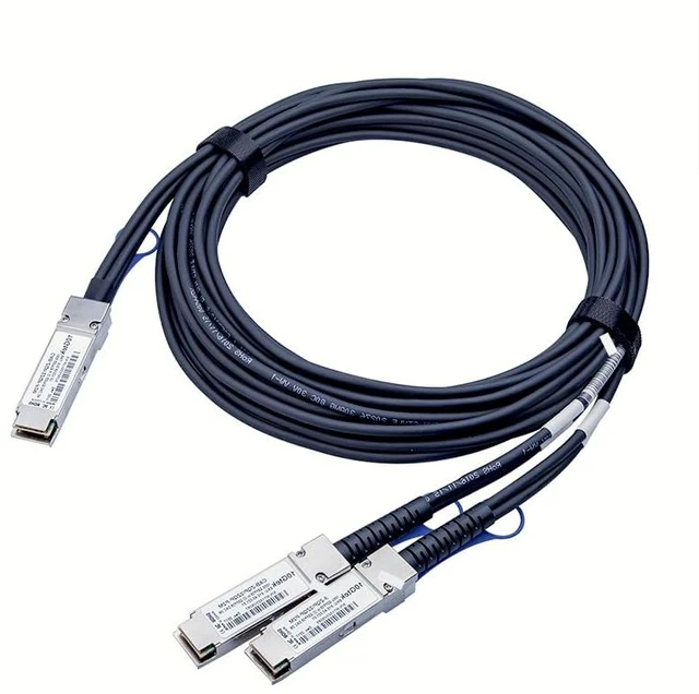 Main image of Compatible with Cisco QSFP-2QSFP50G-CU1M QSFP28 to 2x50G QSFP28 1m Breakout Twinax Cable