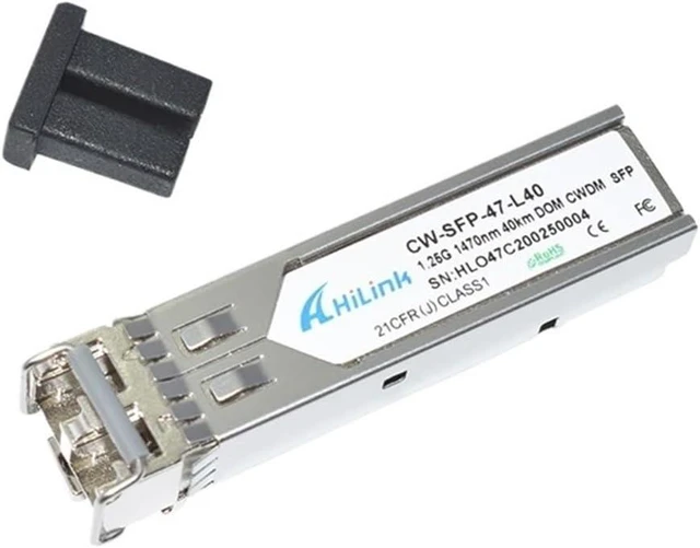 Alt view image 2 of 3 - Duplex LC 1.25G 1470nm 40km DOM CWDM SFP