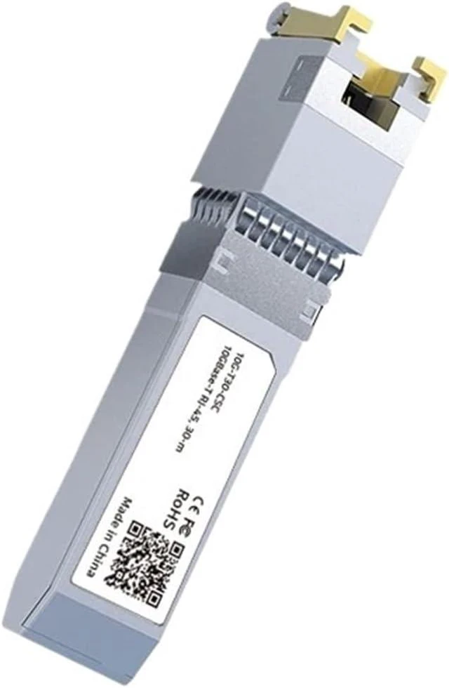 Main image of 1Pcs 10G SFP+ Module Copper 10GBase-T Modules Optical Port SFP+ to RJ45 Ethernet Port 2.5G Transceiver Module