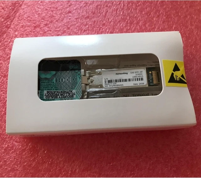 Main image of JL563C 10GBASE-T SFP+ RJ45 30m Cat6A Optical Transceiver (New Sealed)