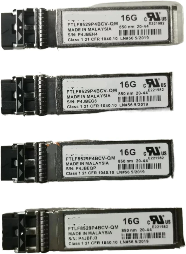 Main image of 1pc 16g Fiber FTLF8529P4BCV-QM 332-00351+A1 16GB 850NM 100M SR LC-LC sfp Fiber transceiver