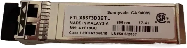 Main image of 10G Sfp Fiber FTLX8573D3BTL SFP+ 10G 850NM 300M Multimode Fiber Transceiver Module/Network Adapter General