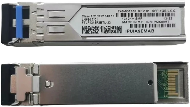 Alt view image 2 of 2 - SFP Transceiver SFP-1GE-LX-C 740-031850 FTLF1318P2BTL-J3 1310NM 10KM 1GE Fiber Optical