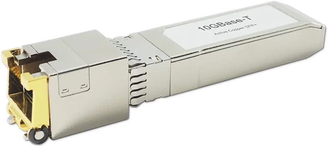 Main image of 10G-T SFP+ RJ45 Copper Transceiver, 10GBASE-T Cat6a/Cat7 30M, Compatible SFP Module from Taiwan, 1pc