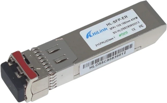 Main image of SFP-10G-ER 10GBASE-ER Duplex LC 10G 1550nm 40km DOM SFP+ Transceiver(2pcs)