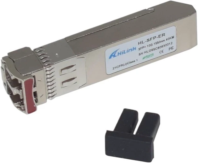 Alt view image 2 of 3 - SFP-10G-ER 10GBASE-ER Duplex LC 10G 1550nm 40km DOM SFP+ Transceiver(2pcs)