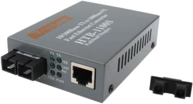 Alt view image 3 of 7 - Single-Mode Fast Ethernet Fiber Transceiver
