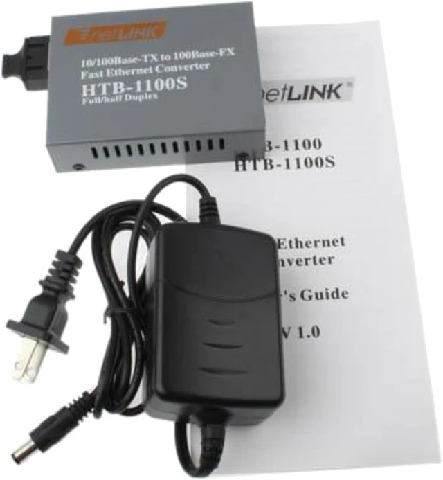 Alt view image 5 of 7 - Single-Mode Fast Ethernet Fiber Transceiver