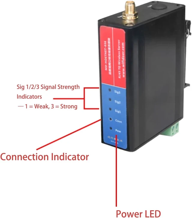 Alt view image 4 of 7 - PLC Long-Distance Ethernet-to-Wireless Communication, Wireless Ethernet Converter, no Wiring Required