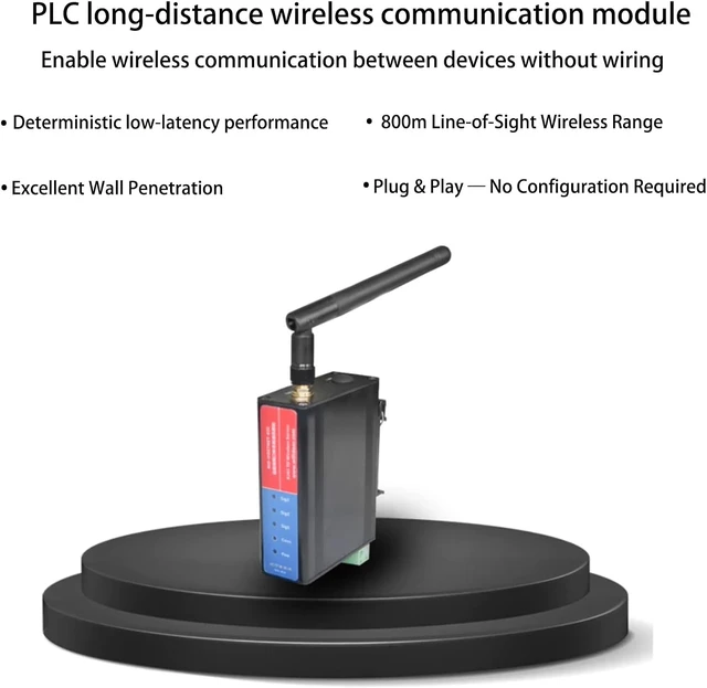 Alt view image 2 of 7 - PLC Long-Distance Ethernet-to-Wireless Communication, Wireless Ethernet Converter, no Wiring Required
