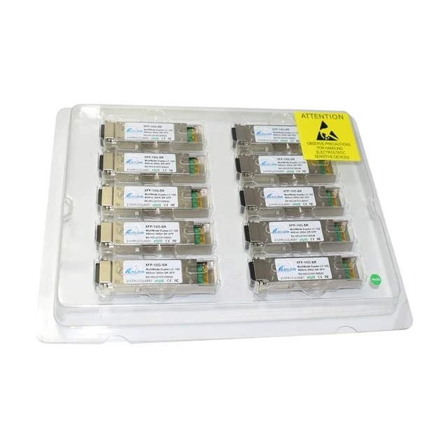 Alt view image 6 of 6 - XFP 10G Duplex 850nm 300m MMF LC XFP-10G-SR Optical Transceiver XFP SR(1 pc)