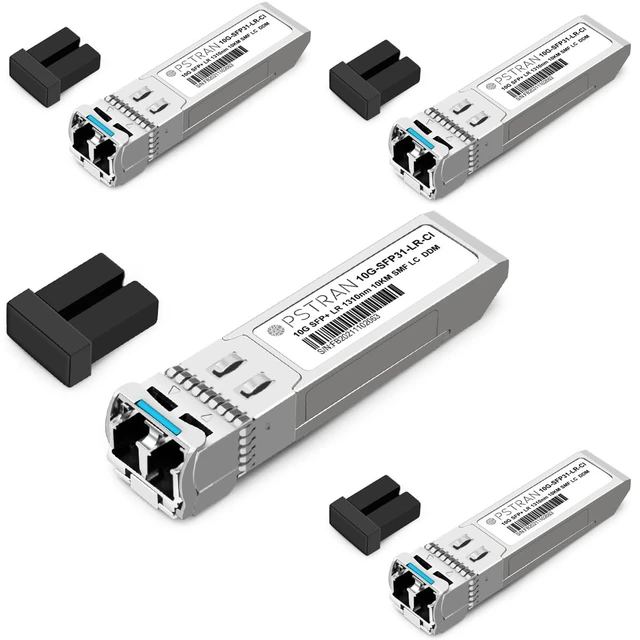Main image of 10GBASE-LR SFP+ Optical Transceiver Module Compatible with Palo Alto PAN-SFP-Plus-LR 10G SFP+ LR 1310nm 10km DDM Duplex LC SMF 4 Pack