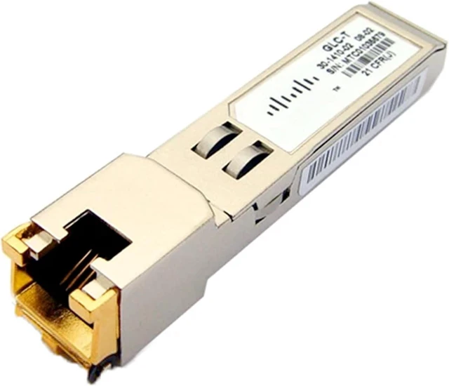 Main image of Original GLC-T Gigabit RJ-45 Copper 1000BASE-T, Original OEM, High-Speed Network Connectivity Transceiver Module (New Sealed)