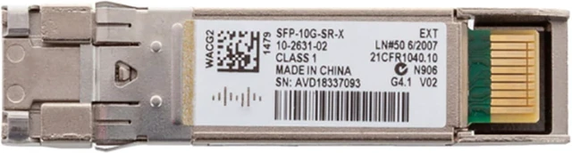 Main image of SFP-10G-SR-X 10GBASE-SR SFP+ 10Gbps, 850nm, Multi-Mode Fiber Transceiver Module (New Sealed)