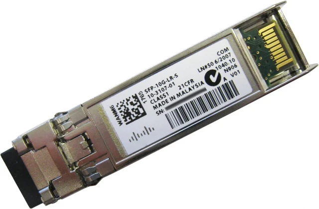 Main image of SFP-10G-LR-S 10GBASE-LR SFP+ 10Gbps, 1310nm, Single-Mode Transceiver Module (New Sealed)