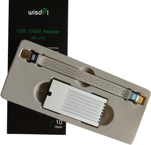 Alt view image 4 of 4 - USB C to 10GbE Ethernet Adapter,10G USB 3.2 Gen 2x2 RJ45 Realtek RTL8159