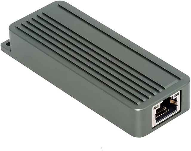 Alt view image 6 of 6 - Ethernet Adapter Aluminum USB-C 10Gbps RTL8159 for Home Setup