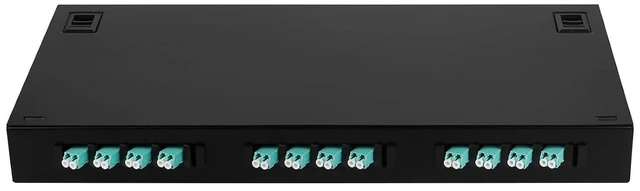 Main image of 12-Port LC/OM3 Wall Mount Fiber Enclosure