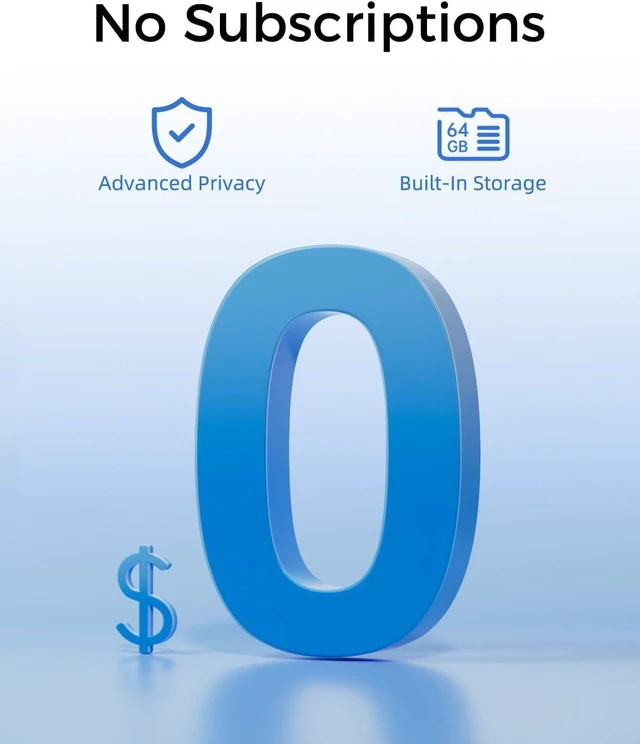 Alt view image 4 of 6 - MUBILLIFE M4B Security System (TF Card Not Included), Supports 128GB Local Storage, Compatible with M802 Cameras, Encrypted Footage Storage, Built-in Local AI, Dual-Band 2.4/5GHz WiFi Support