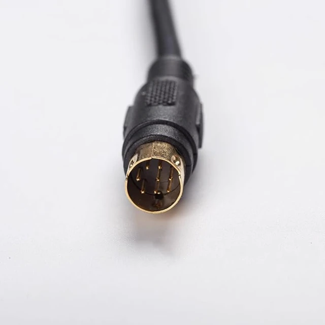 Alt view image 2 of 4 - USB-IVC+ for IVC1/IVC2 Series PLC Programming Cable Communication Download Cable High-Speed Electromagnetic Isolation Model FT232RL Chip/Black Gold-Plated Plug 3m