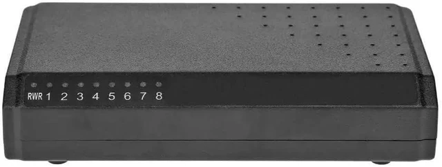 Main image of 8 Ports 6+2 PoE Switch Injector Power Over Ethernet Power Adapter Network