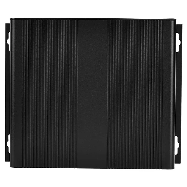 Alt view image 4 of 7 - Aluminum Project Enclosure, 48x204x160mm Sandblasted Black Box for