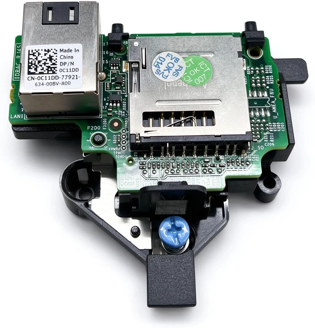 Alt view image 2 of 3 - IDRAC 8 Enterprise Network Port and vFlash SD Card Module for DELL PowerEdge