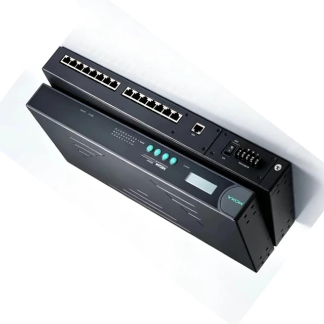 Alt view image 6 of 6 - NPort 5630-16 16-Port RS-232/422/485 Serial Device Server 10/100 Ethernet Rackmount