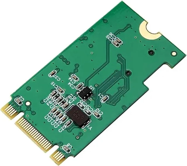 Alt view image 2 of 4 - M.2 Card Reader SDHC SDXC TF to M2 B Key T-Flash Adapter for Desktop Laptop M.2 NGFF SSD Support 512GB