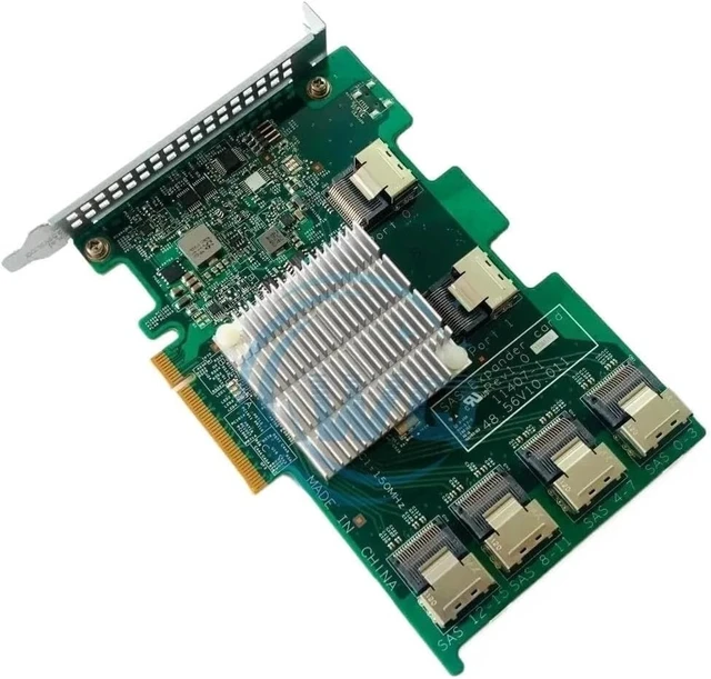 Alt view image 2 of 4 - for HBA Cards SAS2008 SAS2308 for Expander Cards 16 Port 6GBps