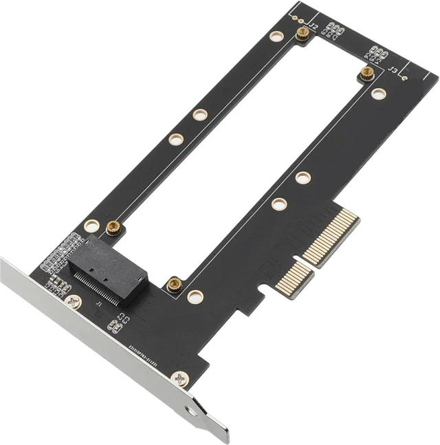 Main image of Maximize Your SSD Potential: Riser Adapter Card PCI Express EDSFF PCI-e 4.0 3.0 x4 SSD Card