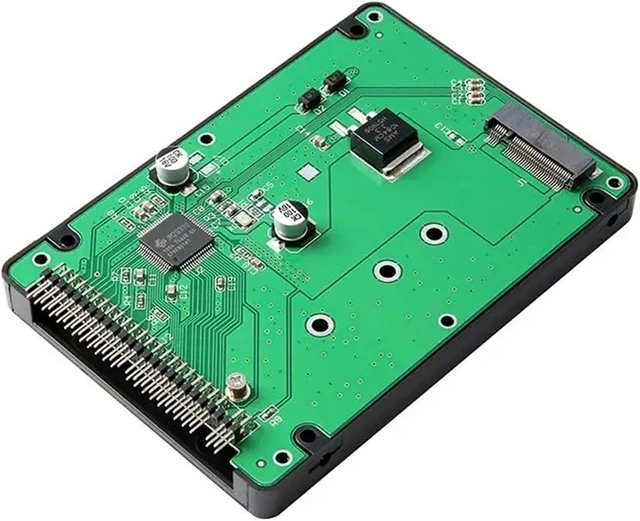 Alt view image 3 of 3 - M2 IDE Adapter 44 Pin M.2 NGFF SSD to 2.5 IDE SSD Converter Adapter Card Adaptor Convertor B+M Key