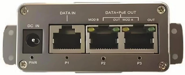 Alt view image 2 of 6 - 30W gigabit PoE Injector|24V Or 48V Passive PoE