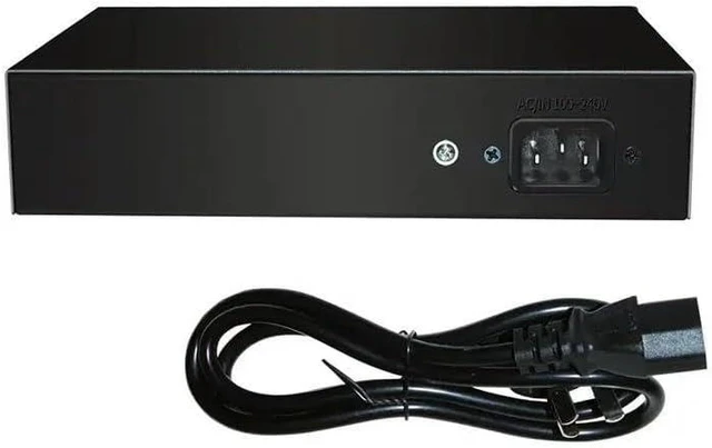 Main image of Poe Switch CCTV 8 Ports 10/100m POE Switch with 2 Uplink 1000m
