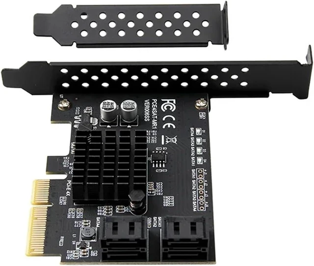 Main image of PCI Express Card 4Port 3.0 Add On Card 88SE9230 Chip PCIE Controller PCI-E to HDD SSD Card