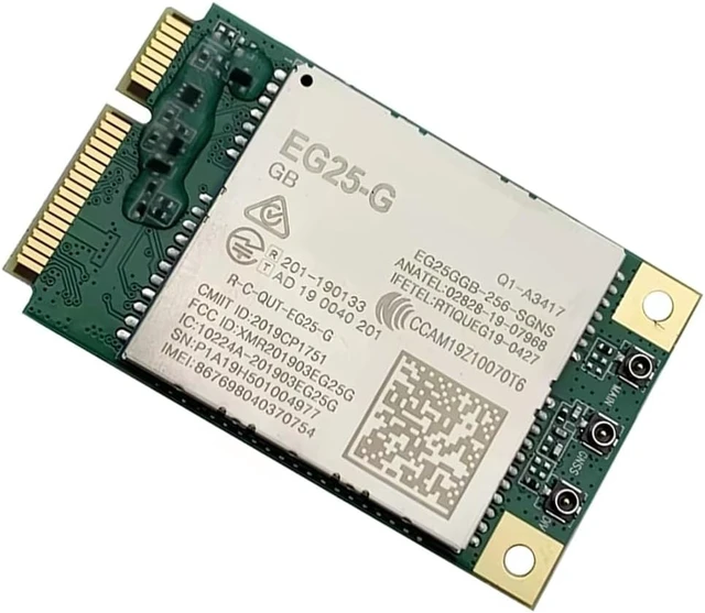 Alt view image 4 of 6 - LTE Cat4 PCIe Global Modem EG25-G USB Serial Drivers