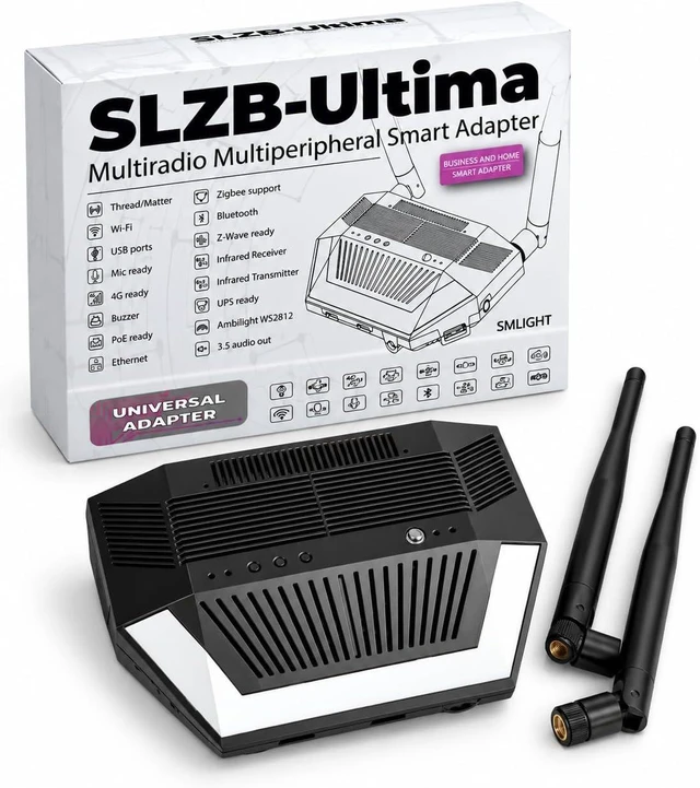 Main image of SLZB-Ultima Zigbee Multiradio Multiperipheral Smart Coordinator Thread Matter Adapter LTE Ethernet