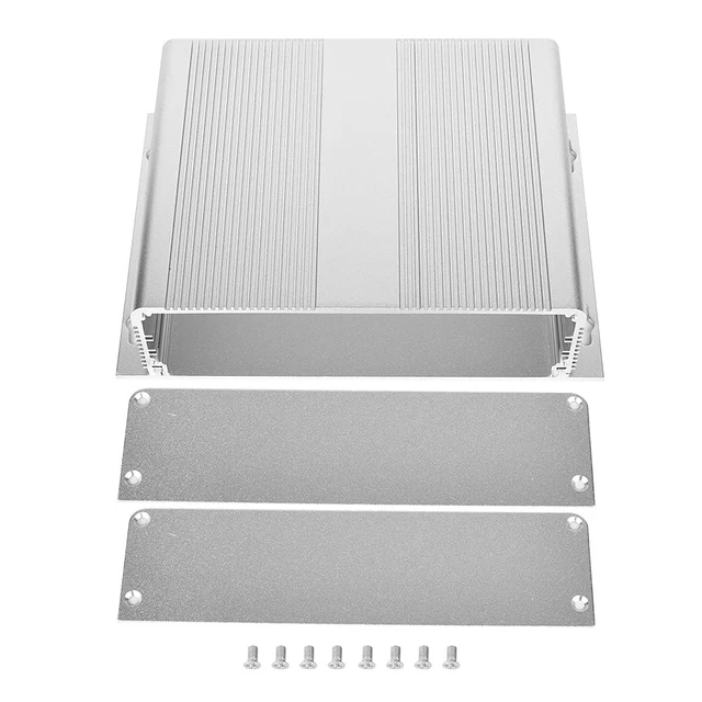 Main image of Aluminum Enclosure, Heat Dissipating Case for PCB, 48x204x150mm