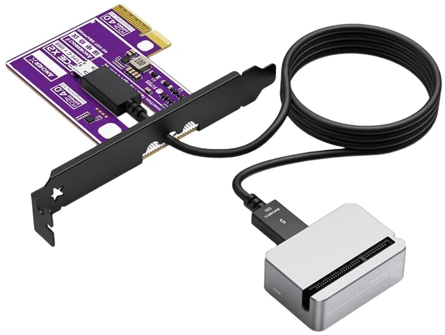 Main image of PCIE4.0 X 2 External PCIe Slot Extension Kit with a Cable-Linked