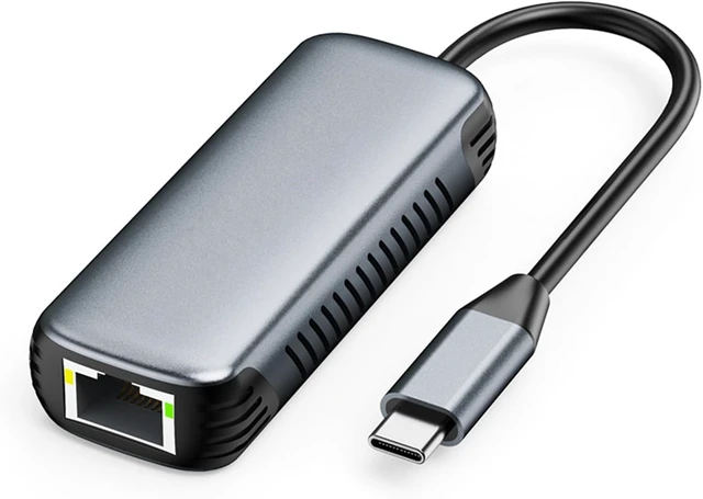 Alt view image 7 of 7 - 5Gbps Ethernet Adapter Type C Fast Ethernet Adapter for Desktop