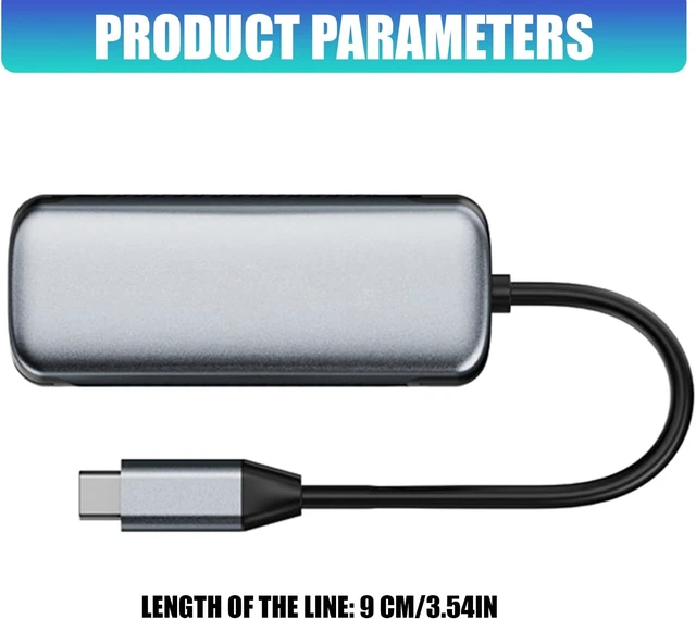 Alt view image 3 of 7 - 5Gbps Ethernet Adapter Type C Fast Ethernet Adapter for Desktop