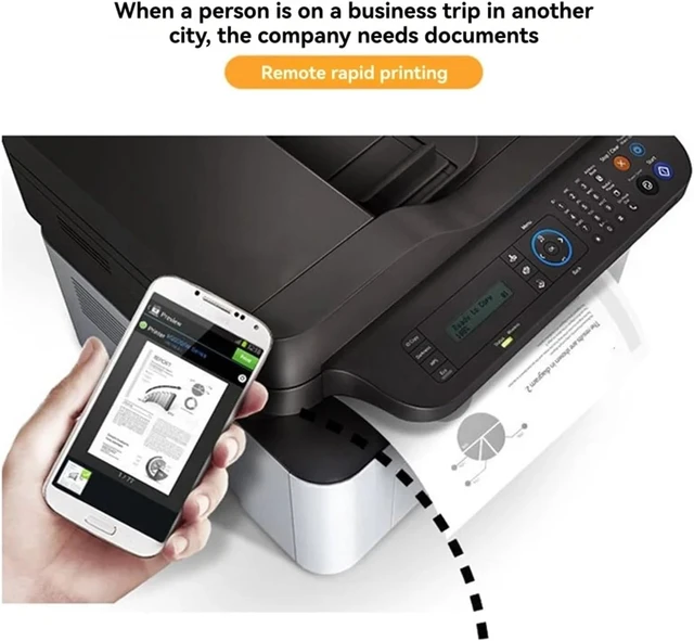 Alt view image 3 of 6 - Compatible with Universal A20M NP330 Mini USB 2.0 Print Server, 100Mbps RJ45 Network Printer Sharing Adapter with US Power Plug