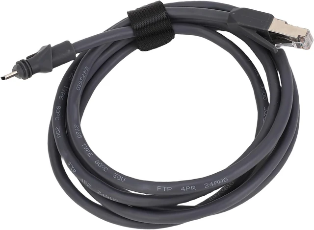 Alt view image 7 of 7 - Satellite Extension Cable 82FT Weatherproof Flat High Performance Antennae Replacement 26AWG RJ45 1200Mbps High Speed Data Transfer for Mobile Internet Outdoor Use