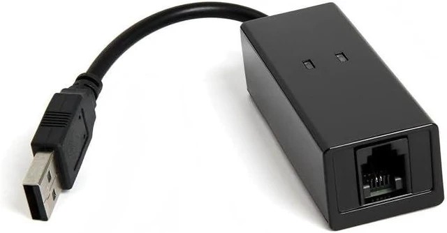 Main image of External Dial Up Voice Fax Data Modem Windows 10/8 / 7 / XP/Vista USB 56K