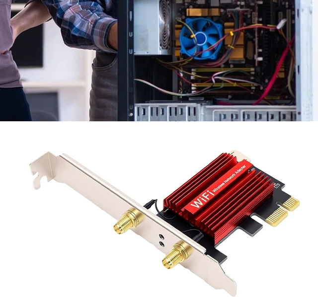 Alt view image 5 of 7 - Bewinner WiFi 7 Wireless Card Tri Band 5.8 Gbps M.2 Adapter for PC 11