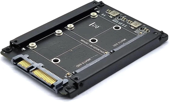 Main image of Dual mSATA to Adapter mSATA SSD to 2.5'' 3 Riser Card
